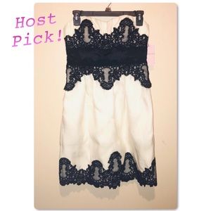 Vivienne Tam strapless dress silk formal